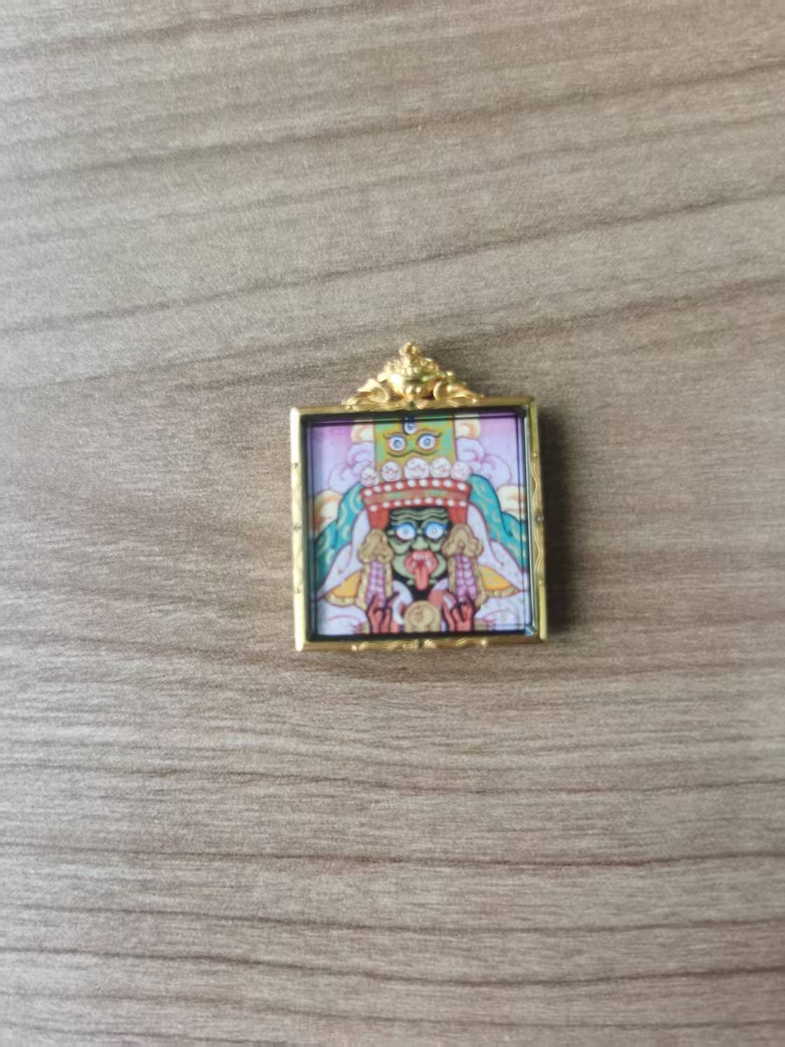 Rahula Double-Sided Gau Pendant